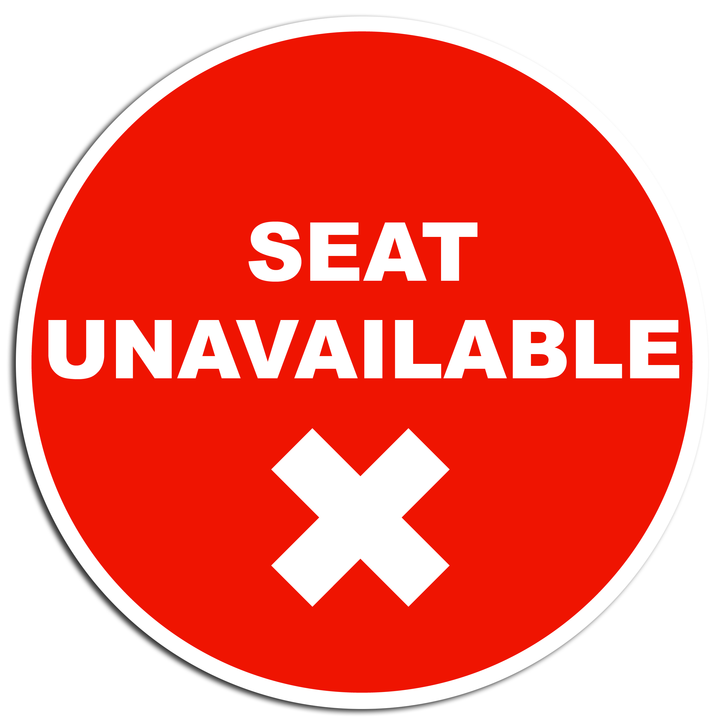 Covid Seat Sign 1