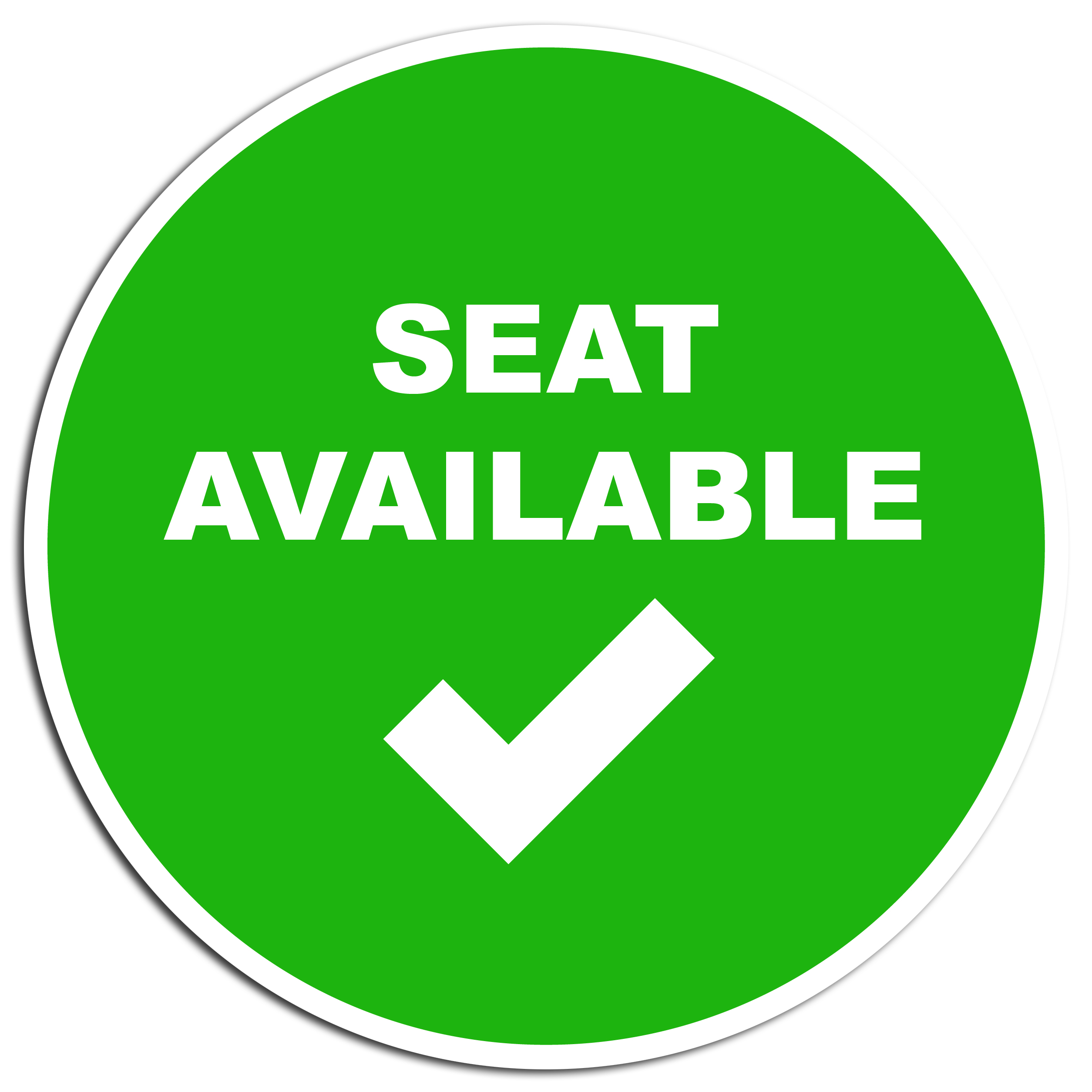 Covid Seat Sign 2
