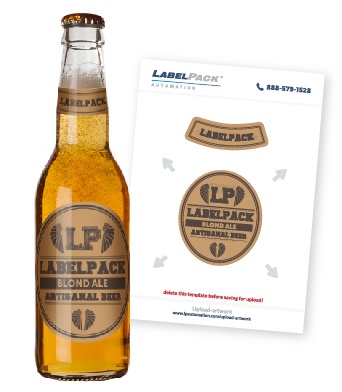 beer bottle label templates